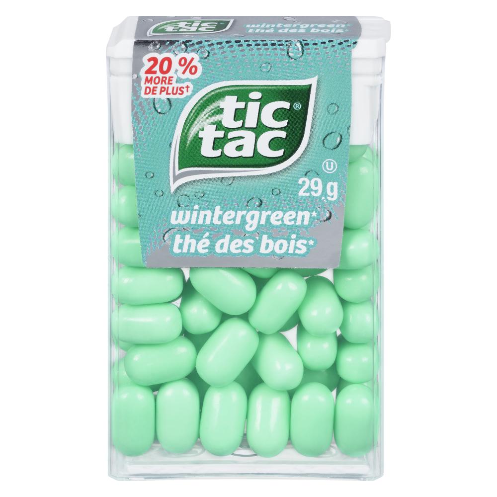 FERRERO TIC TAC MINTS WINTERGREEN, 12 X 29 G