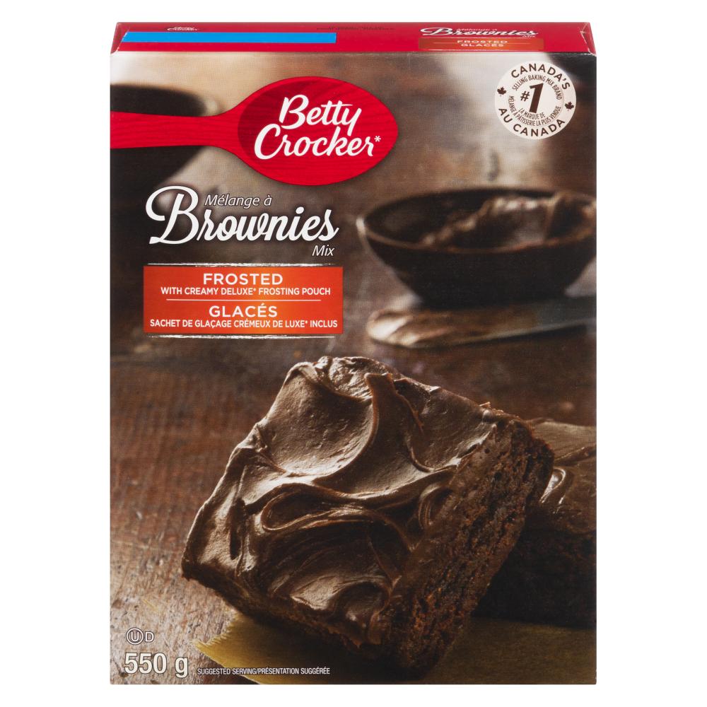 BETTY CROCKER BROWNIE FROSTING, 12 X 550 G