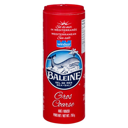 BALEINE COARSE SEA SALT, 12 X 750 G