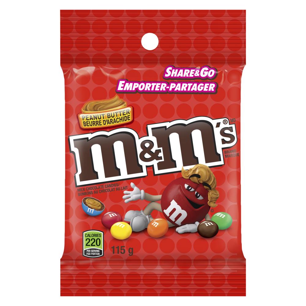 M&M PEANUT BUTTER, 24 X 115 G