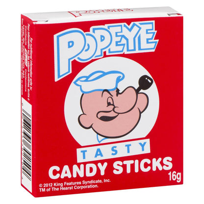 REGAL CANDY STICKS POPEYE, 48 X 16 G
