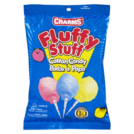 FLUFFY STUFF COTTON CANDY, 12 X 60 G