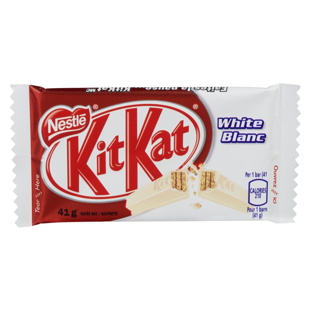 KIT KAT WHITE CHOCOLATE FINGER, 24 X 41 G