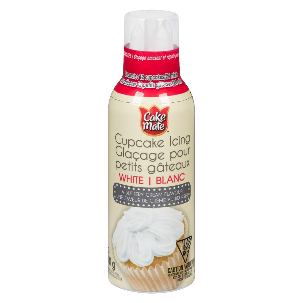 CAKEMATE WHITE CAKE ICING, 6 X 181 G