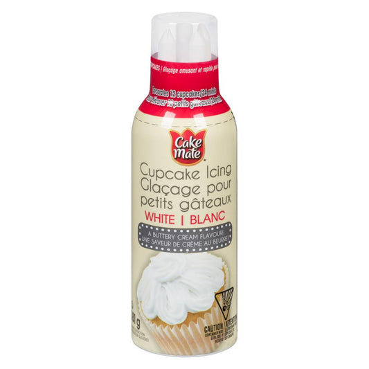 CAKEMATE WHITE CAKE ICING, 6 X 181 G