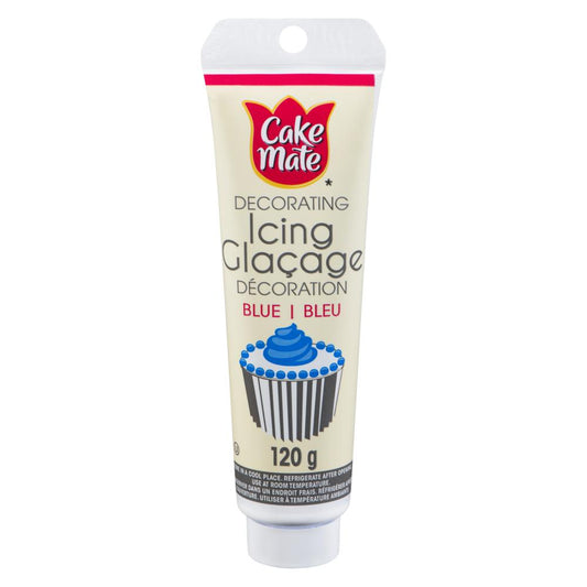 CAKEMATE DECORATION BLUE ICING, 12 X 120 G