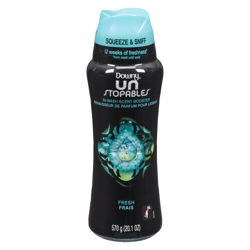 DOWNY UNSTOPPABLES REHAUSSES PARFUME FRESH, 4 X 570 G