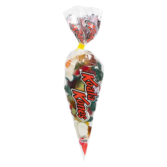 KOALA JELLY CANDY CONES, 12 X 200 G