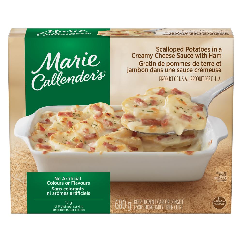 MARIE CALLENDER HAM SCALLOP POTATO, 8 X 680 G
