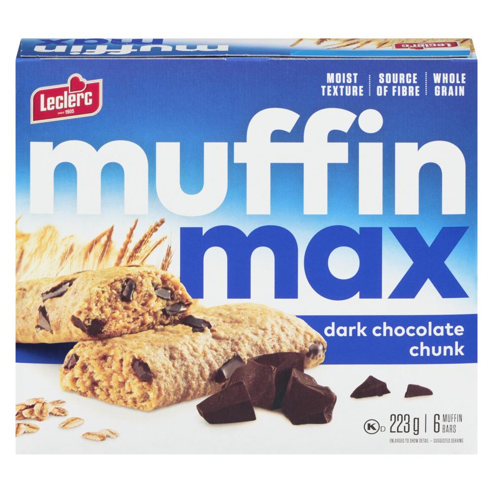 LECLERC MUFFINMAX MIXED CHOCOLATE 70%, 12 X 223 G