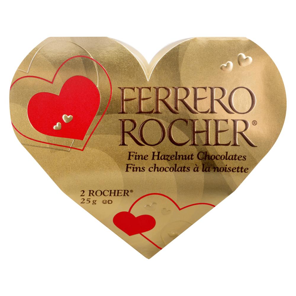 FERRERO ROCHER CHOCOLATE HEART T2, 16 X 25 G
