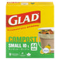 GLAD COMPOSTABLE BAGS, 12 X 44 UN