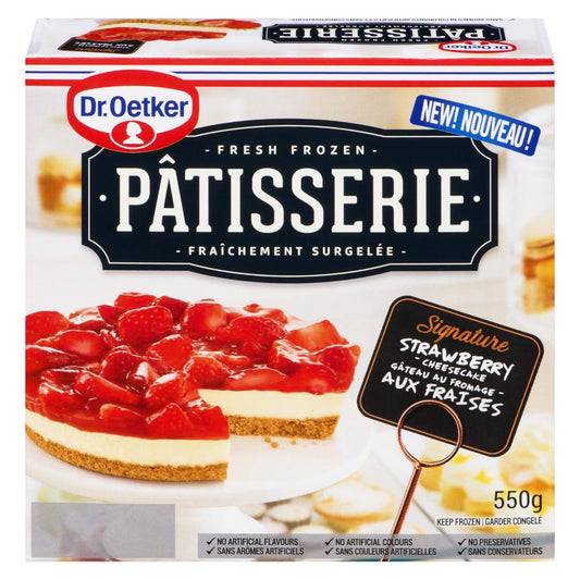 DROETKER GATEAU BATTER STRAWBERRY, 6 X 550 G