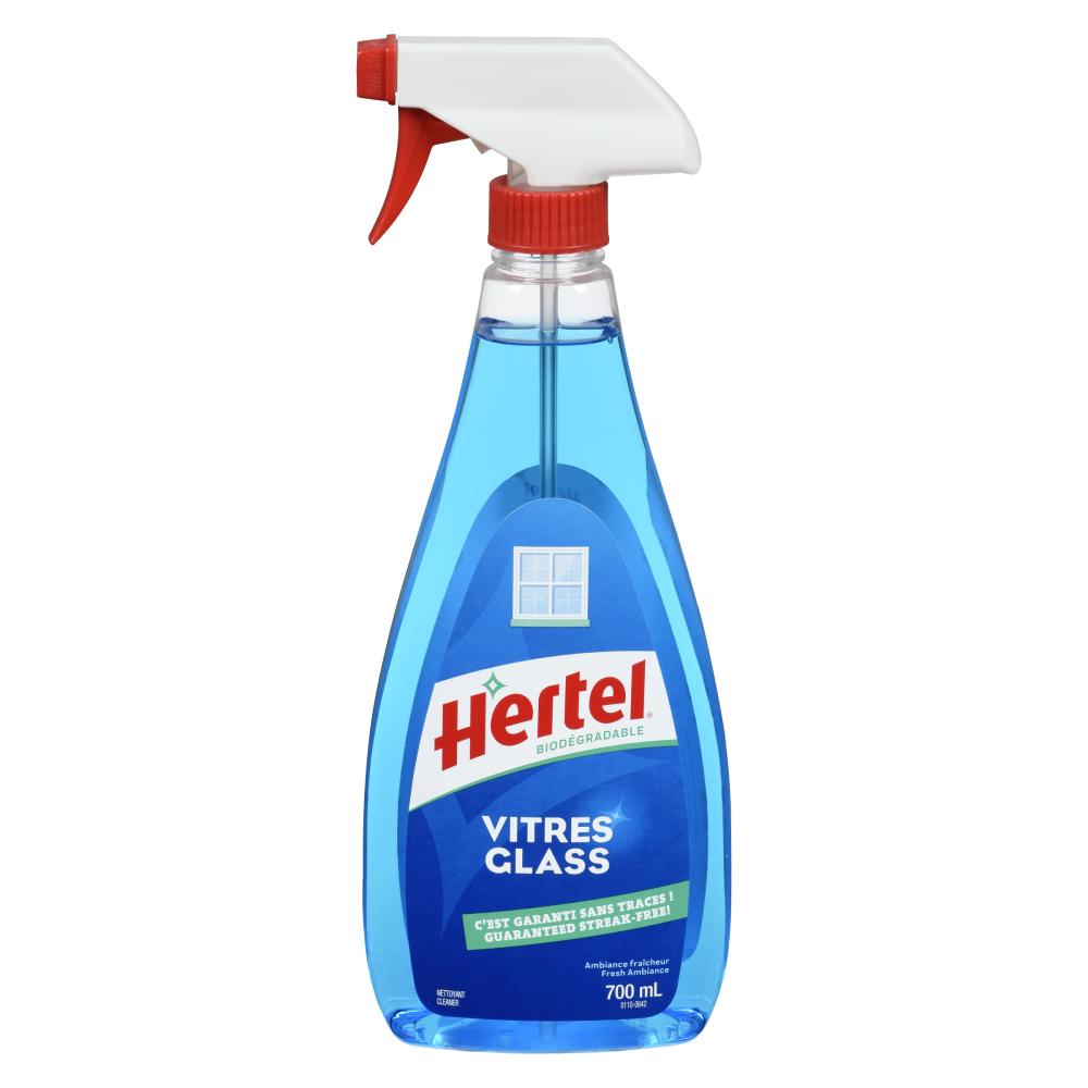 HERTEL GLASS CLEANER, 12 X 700 ML