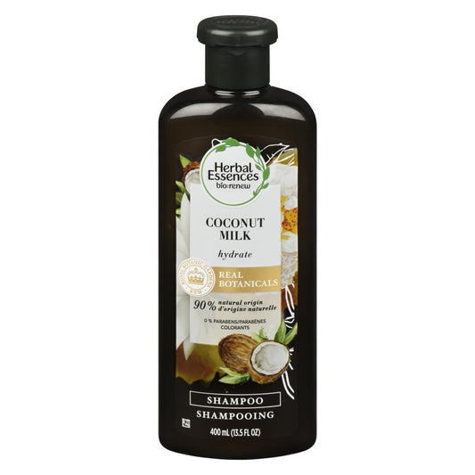 HERBAL ESSENCES COCONUT MILK SHAMPOO, 6 X 400 ML