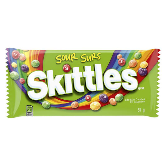 SKITTLES SWEETS DOUBLE PACK, 24 X 51 G