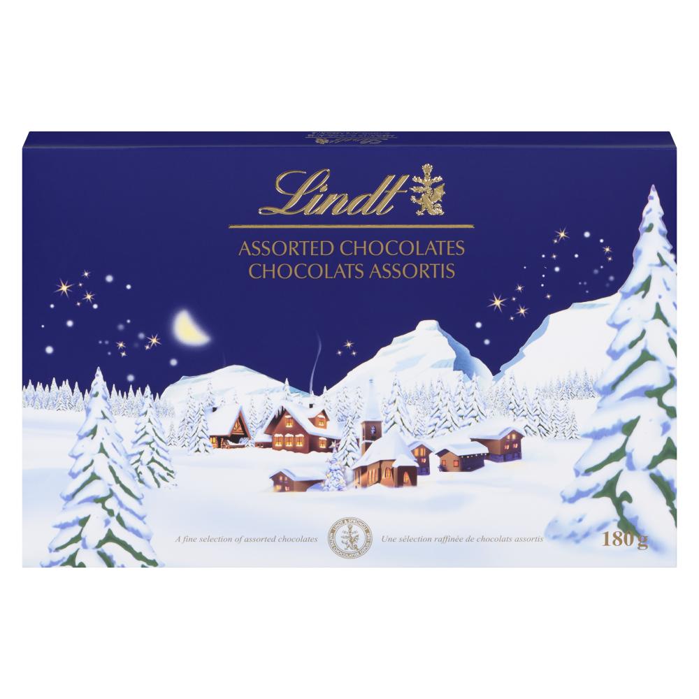 LINDT WINTERLAND BOX, 10 X 180 G