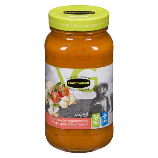 COMMENSAL ROSÉ PASTA SAUCE, 12 X 650 ML