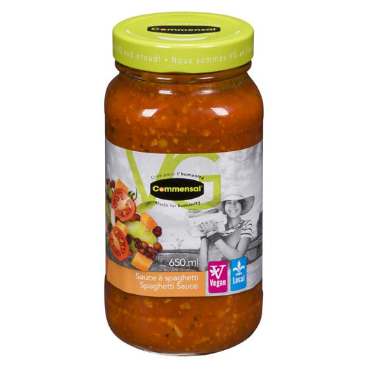 COMMENSAL SPAGHETTI SAUCE, 12 X 650 ML