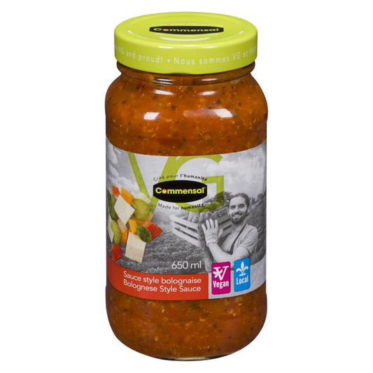 COMMENSAL BOLOGNESE PASTA SAUCE, 12 X 650 ML
