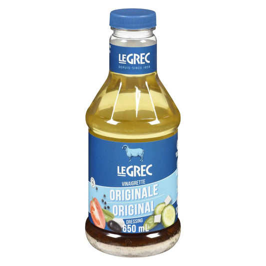 LEGREC ORIGINAL VINAIGRETTE, 12 X 650 ML