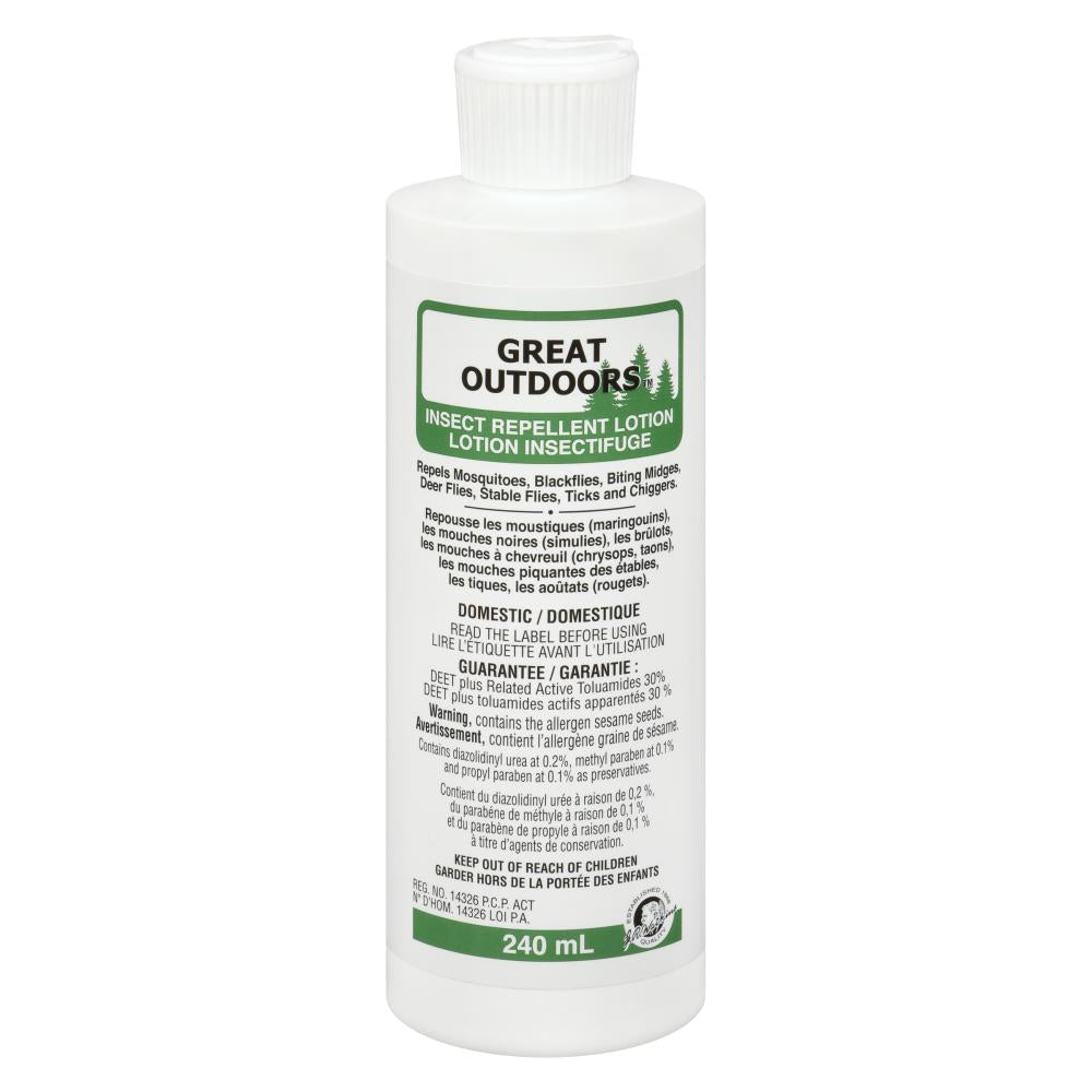 G.O. INSECT REPELLENT ADULT SPRAY 30% DEET, 12 X 240 ML