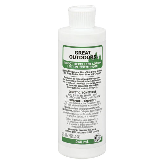 G.O. INSECT REPELLENT ADULT SPRAY 30% DEET, 12 X 240 ML