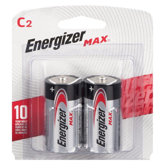 ENERGIZER MAX C2 E93BP2 BATTERIES, 12 X 2 UN