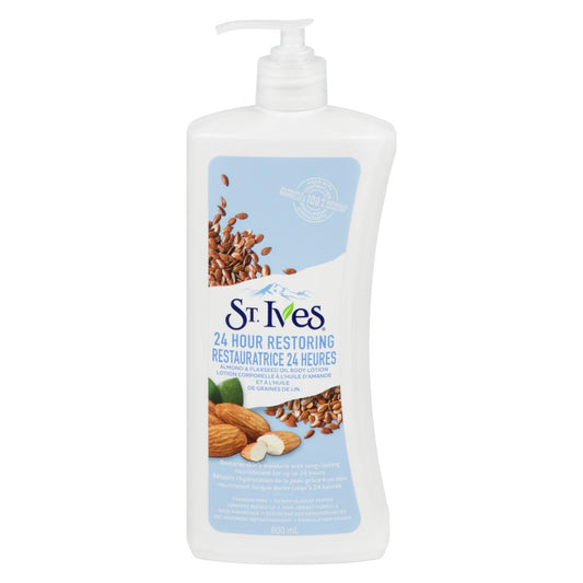 ST. IVES ALMOND BODY LOTION, 4 X 600 ML