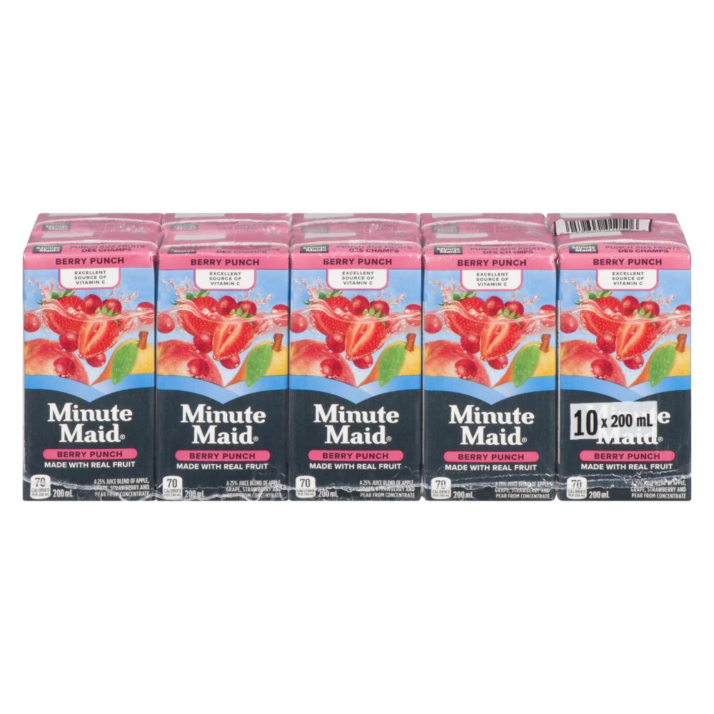 MINUTE MAID BERRY PUNCH, 4 X 10 X 200 ML