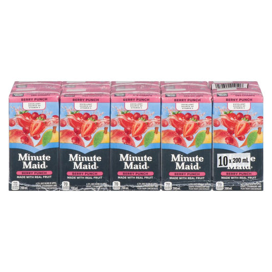 MINUTE MAID BERRY PUNCH, 4 X 10 X 200 ML