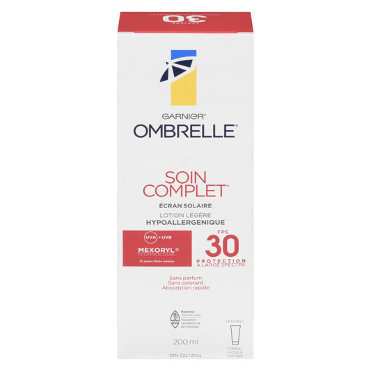 GARNIER AMBRE SOLAIRE COMPLETE LOTION FPS 30, 6 X 200 ML