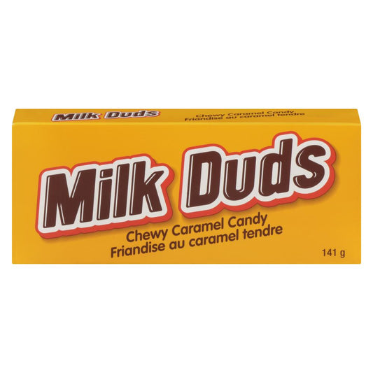 HERSHEY'S MILK DUDS CHOCOLATE BAR, 12 X 141 G
