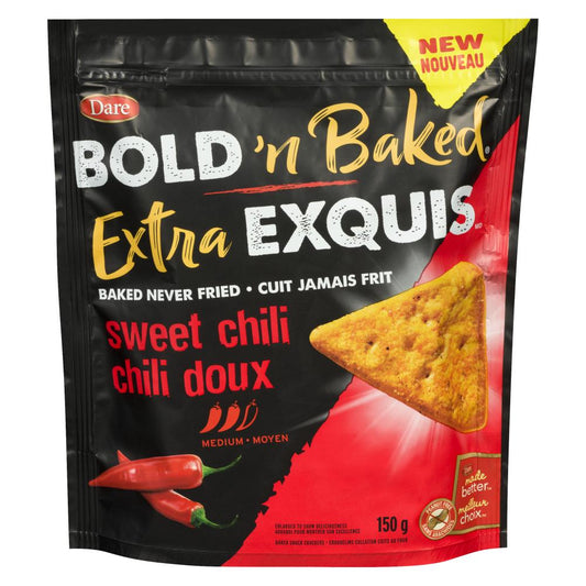 DARE EXTRA EXQUIS MILD CHILI CHEESE, 12 X 150 G