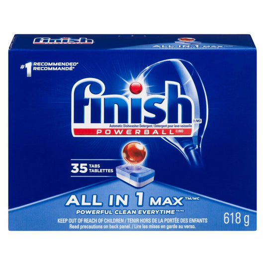 FINISH DETERGENT LAVE-VAISSELLE, 6 X 35 UN