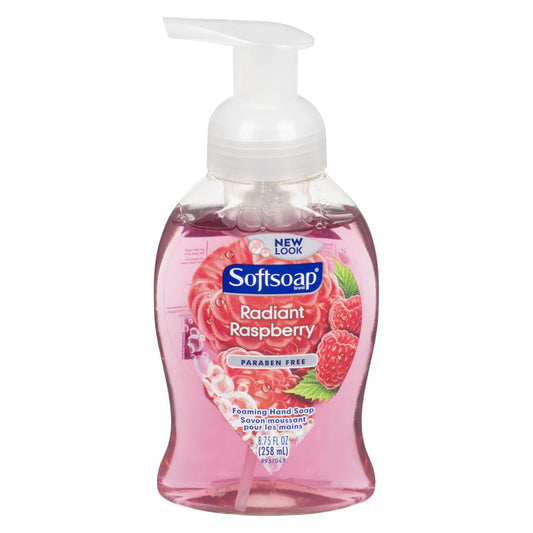 SOFTSOAP HAND SOAP RADIANT RASPBERRY, 6 X 258 ML
