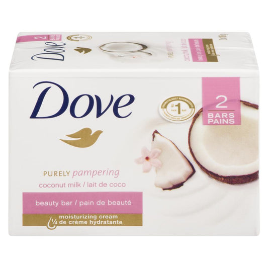 DOVE BEAUTY BAR COCONUT MILK, 24 X 2 X 106 G