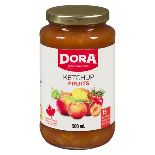 DORA FRUIT KETCHUP, 12 X 500 ML