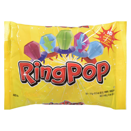 TOPPS RING POPS BAG 10, 12 X 141 G