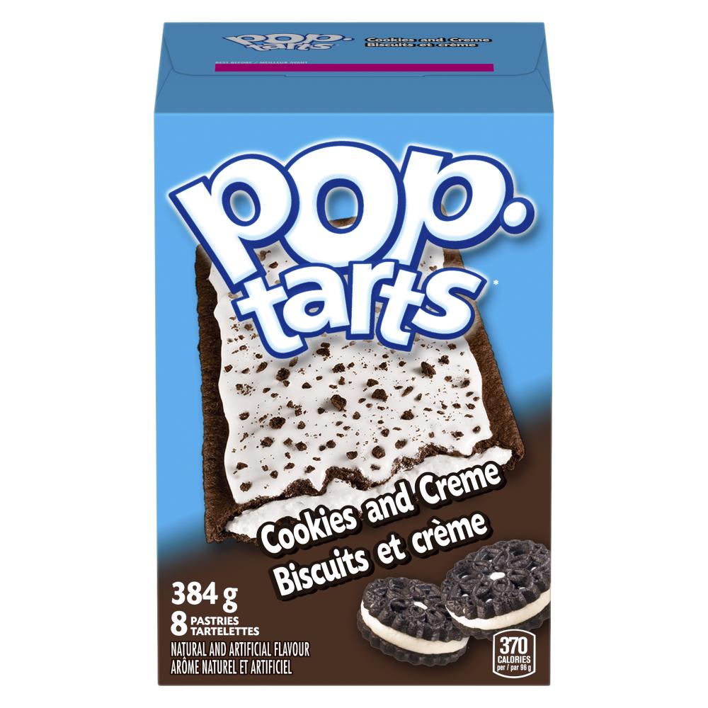 KELLOGG'S POP-TARTS COOKIES & CREAM, 12 X 384 G