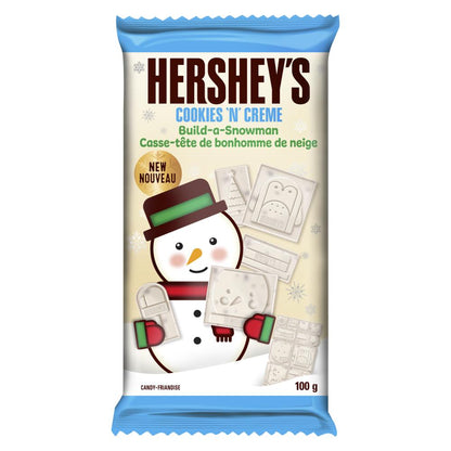 HERSHEY COOKIES & CREAM BUILD A SNOWMAN KIT, 12 X 100 G