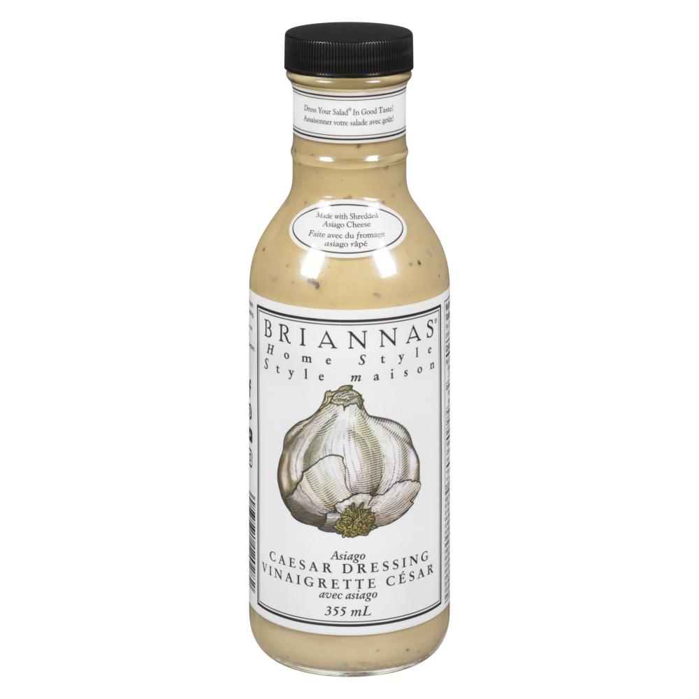 BRIANNAS CAESAR ASIAGO VINAIGRETTE, 6 X 355 ML