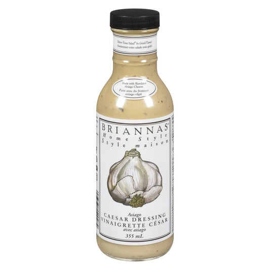 BRIANNAS CAESAR ASIAGO VINAIGRETTE, 6 X 355 ML