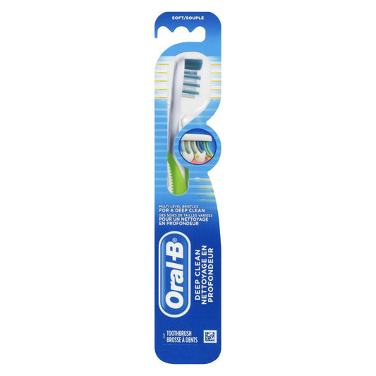 ORAL B TOOTHBRUSH ADVANCED CONTROL SOFT 40, 6 X 1 UN