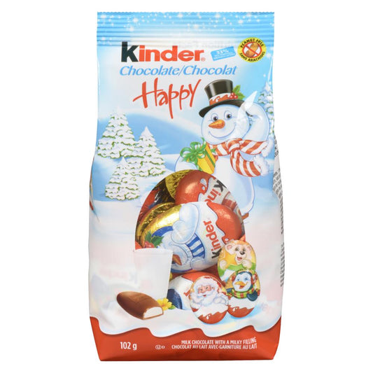 FERRERO KINDER SURPRISE CHOCOLATE CHRISTMAS, 30 X 102 G