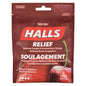 HALLS CHERRY COUGH DROPS, 12 X 14 UN
