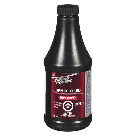 TURBO POWER BRAKE FLUID DOT 3, 12 X 350 ML