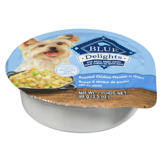 BLUE BUFFALO DELI DOG ROASTED CHICKEN CUTS, 12 X 99 G