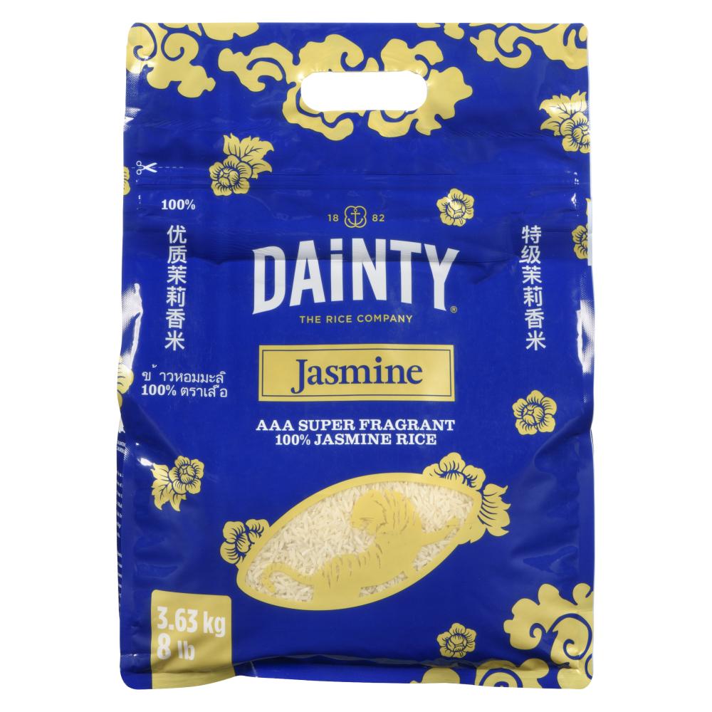 DAINTY JASMINE RICE, 4 X 3.63 KG