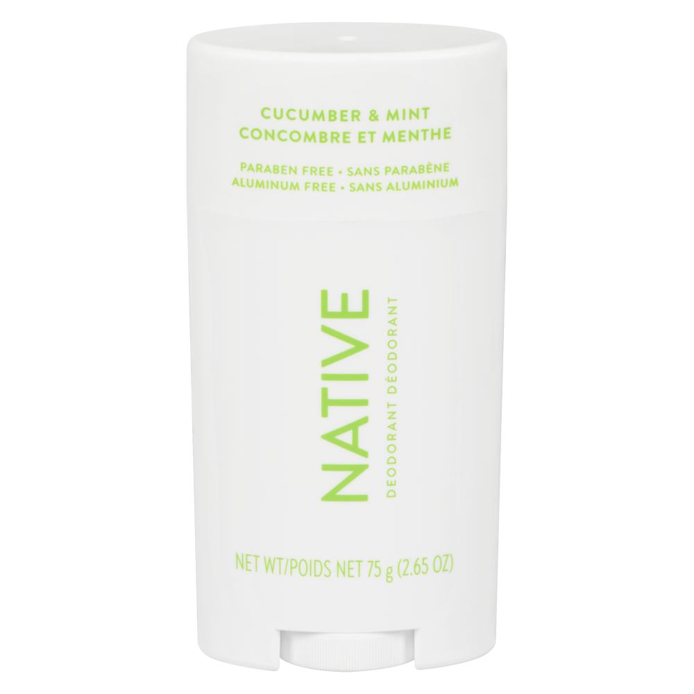 NATIVE CUCUMBER MINT DEODORANT, 3 X 75 G